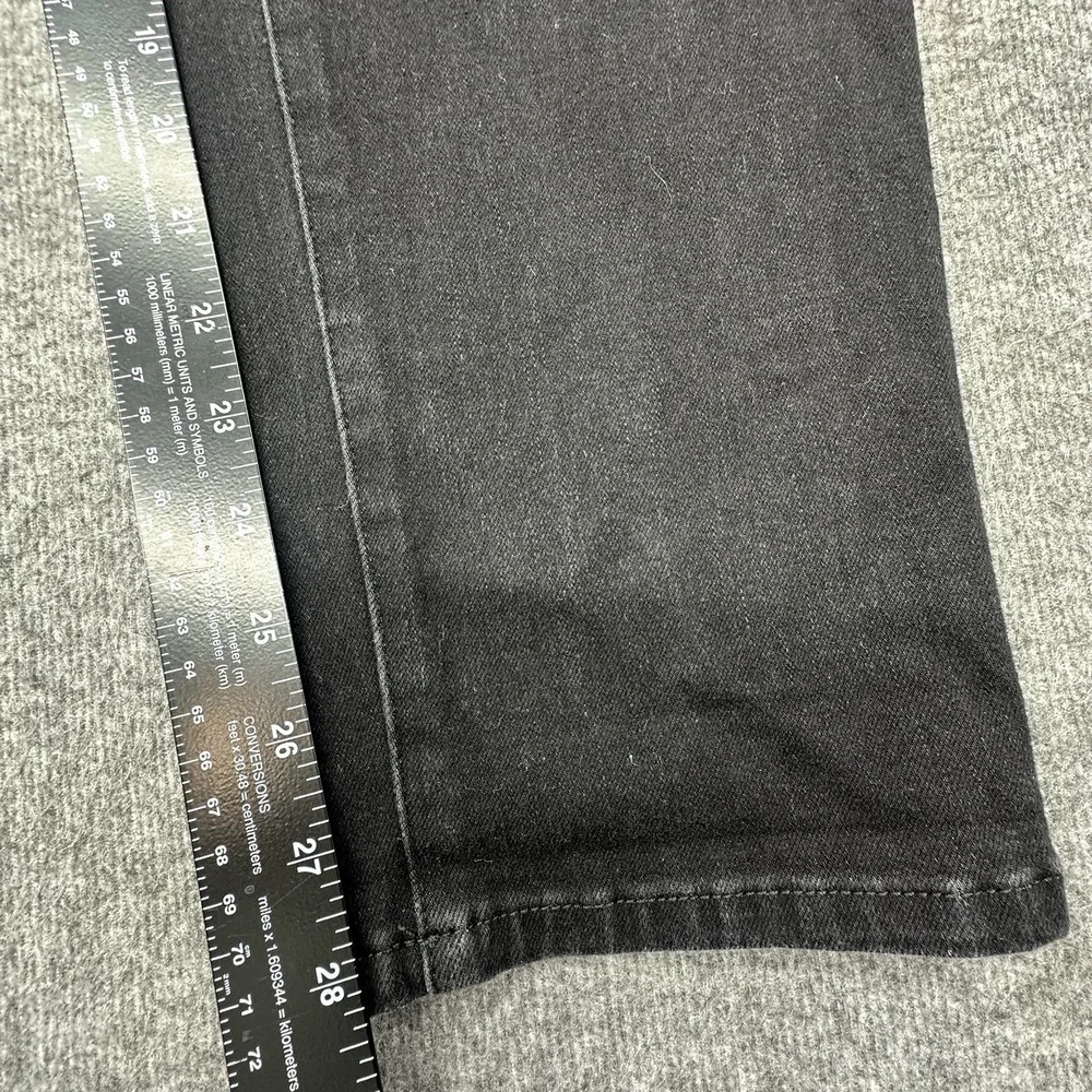 Soft Surroundings‎ Stretch Jeans Women's Size L Pull On Jeggings Denim Black